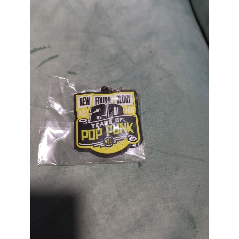 New Found Glory 20th anniversary keychain